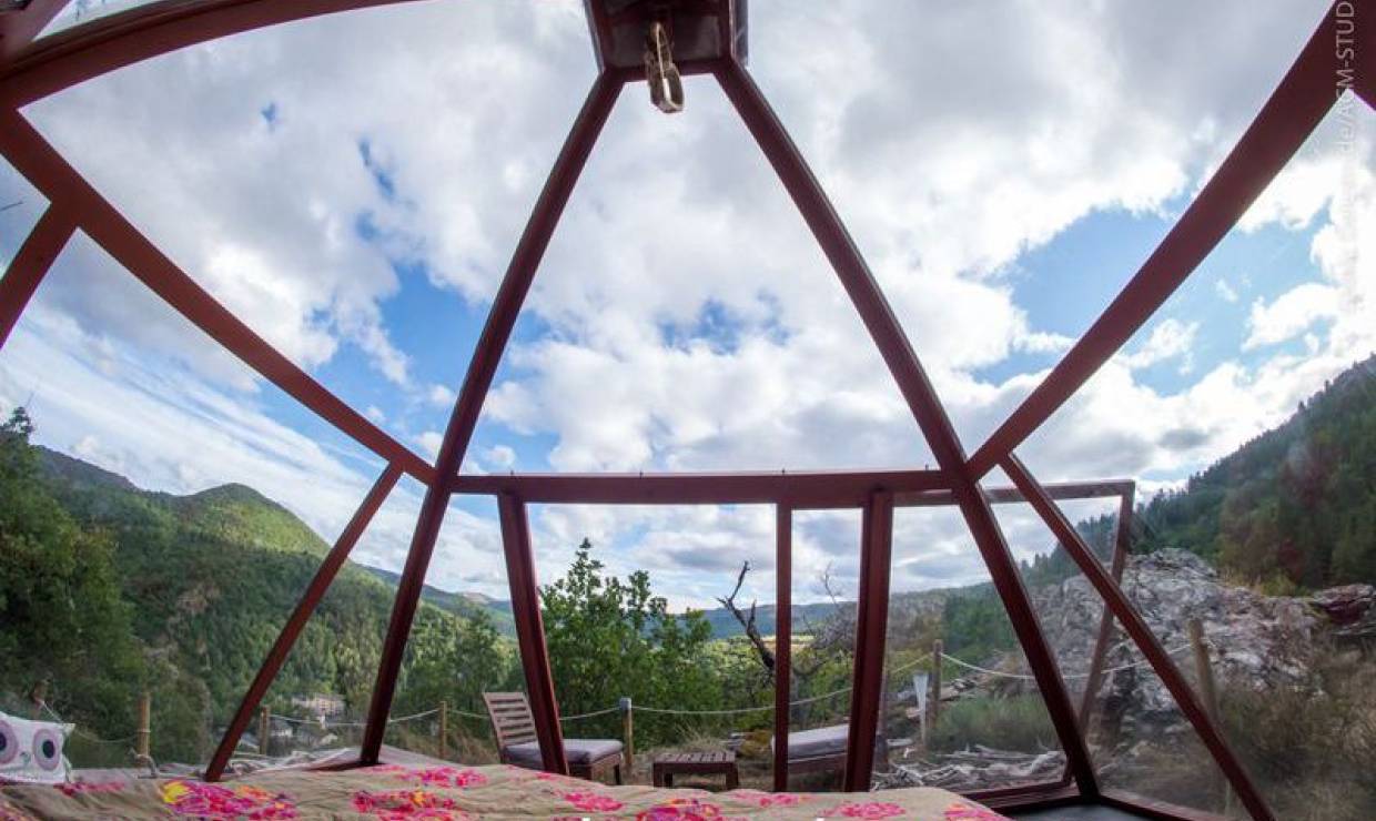 Vue intérieur pyramide
