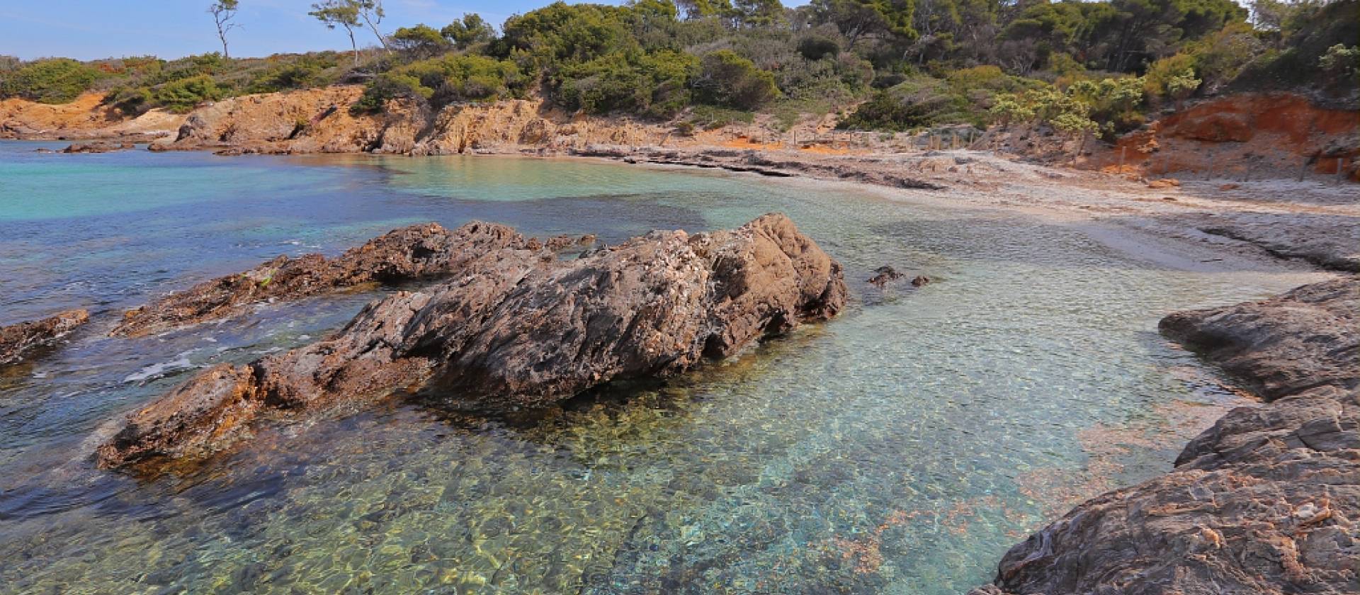 Paysage littoral à Porquerolles © Muriel Gasquy - Parc national de Port-Cros