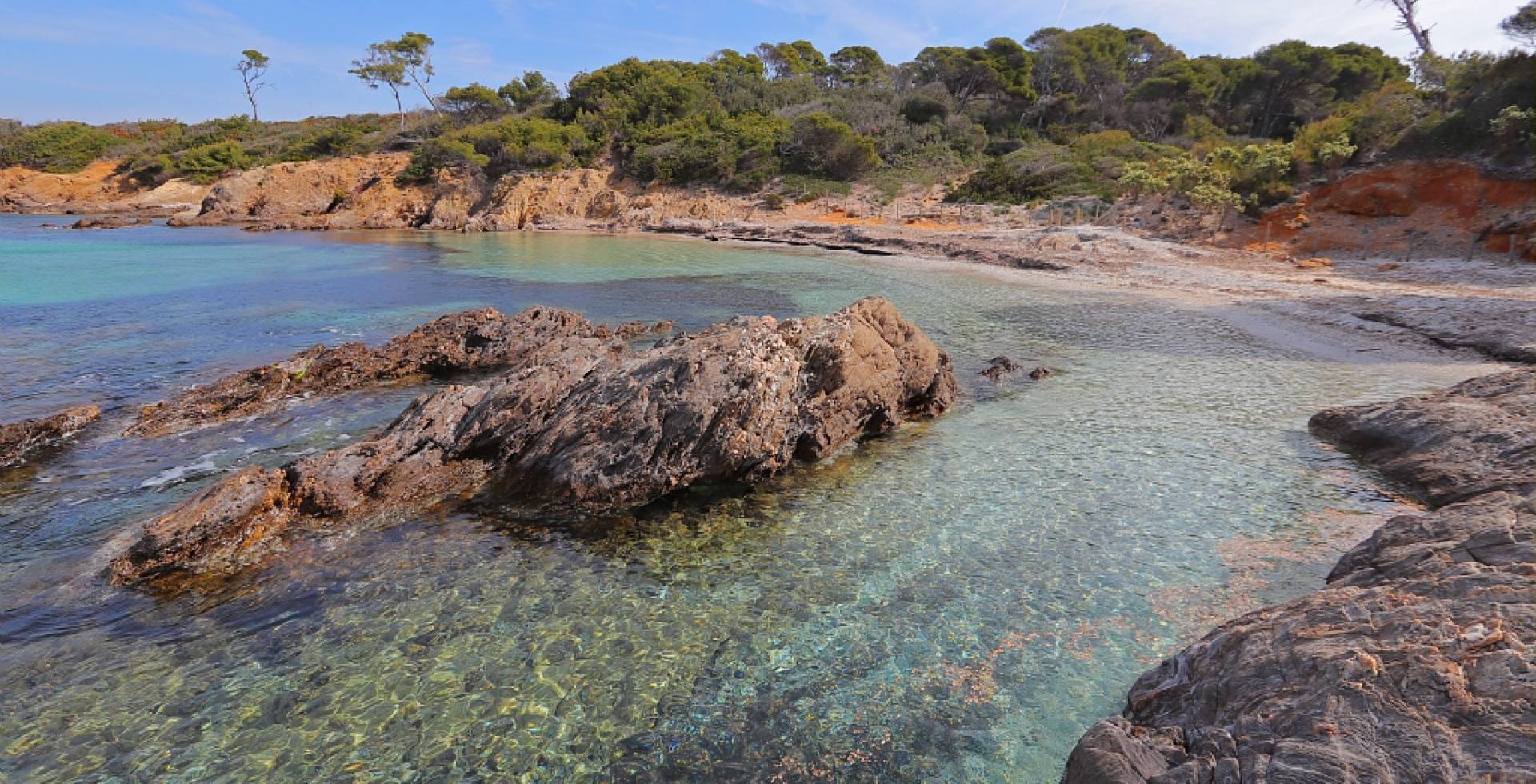 Paysage littoral à Porquerolles © Muriel Gasquy - Parc national de Port-Cros