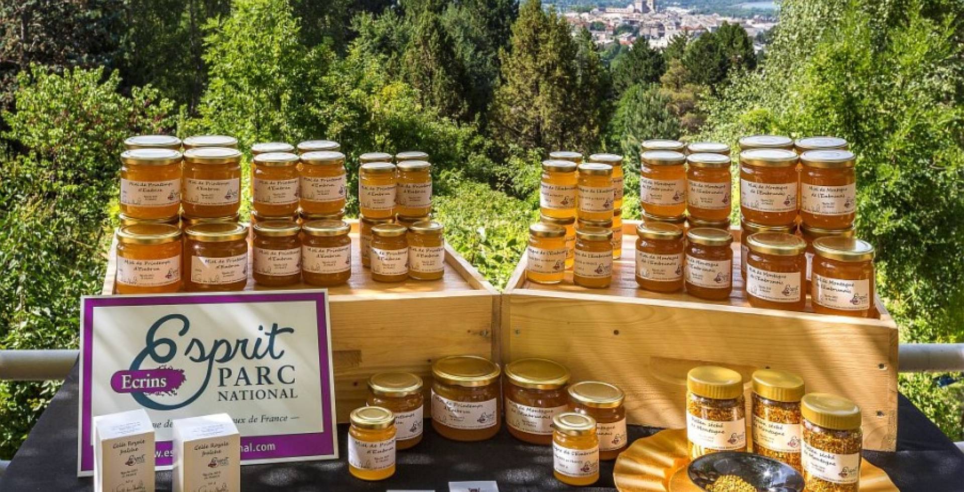 Mathieu Picavet apiculteur, miel, pollen, gelée royale © Parc national des Ecrins 