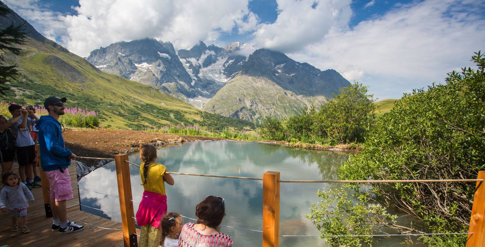 Le jardin alpin du Lautaret © Emmanuel Rondeau / Parc national des Ecrins