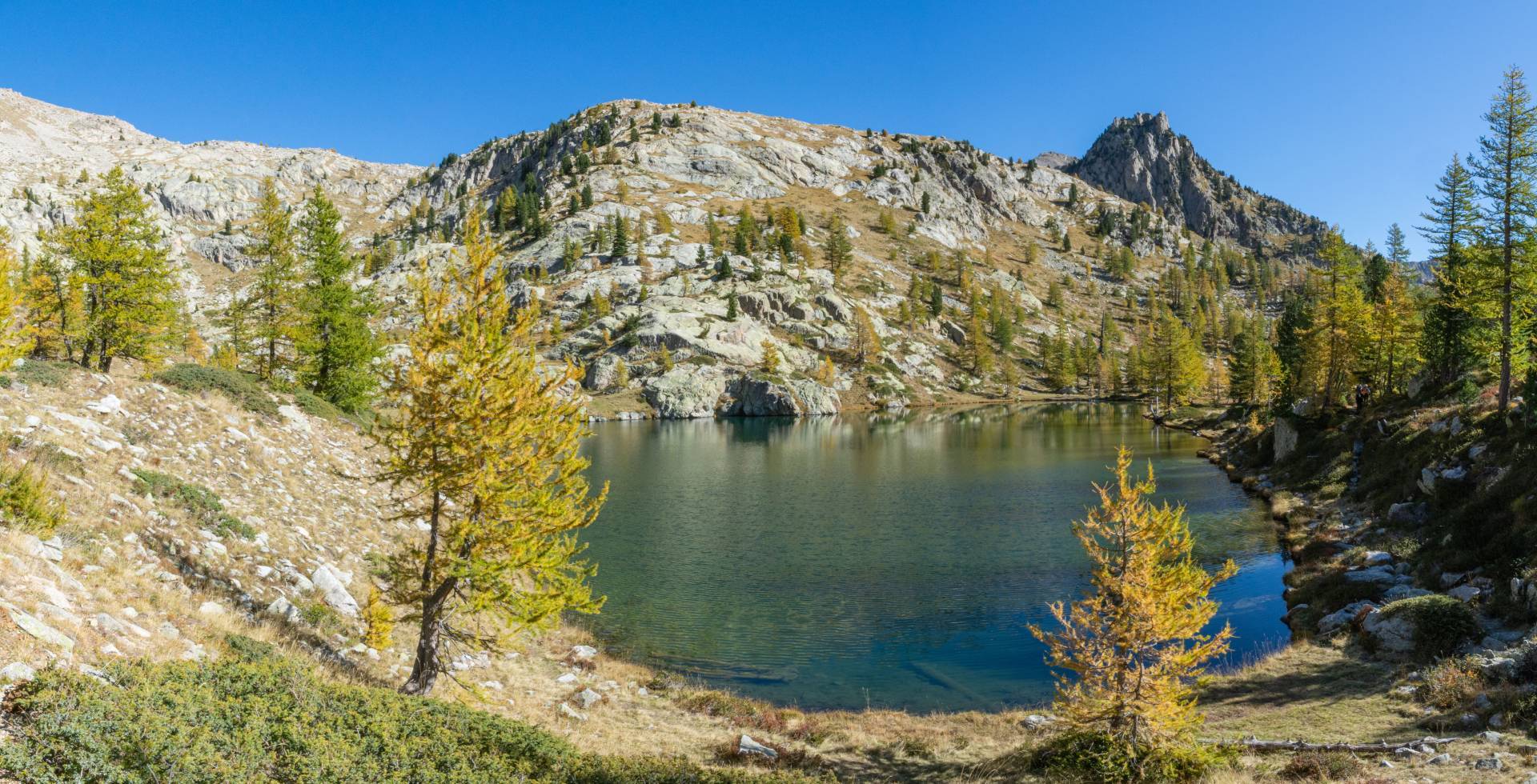 Lac de Graveirette © Mathieu Ancely / Parc national du Mercantour