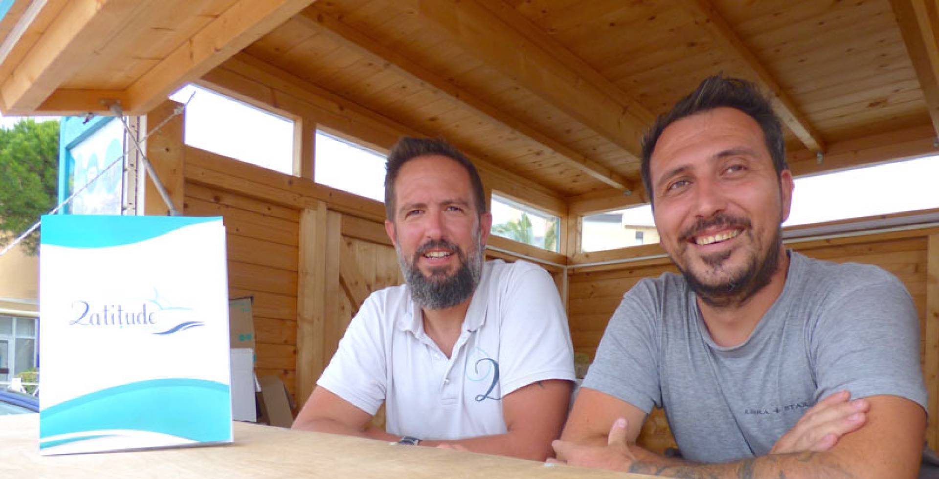 Nicolas Bonnet et Guillaume Blançon de Latitude verte © DR Parc national de Port-Cros