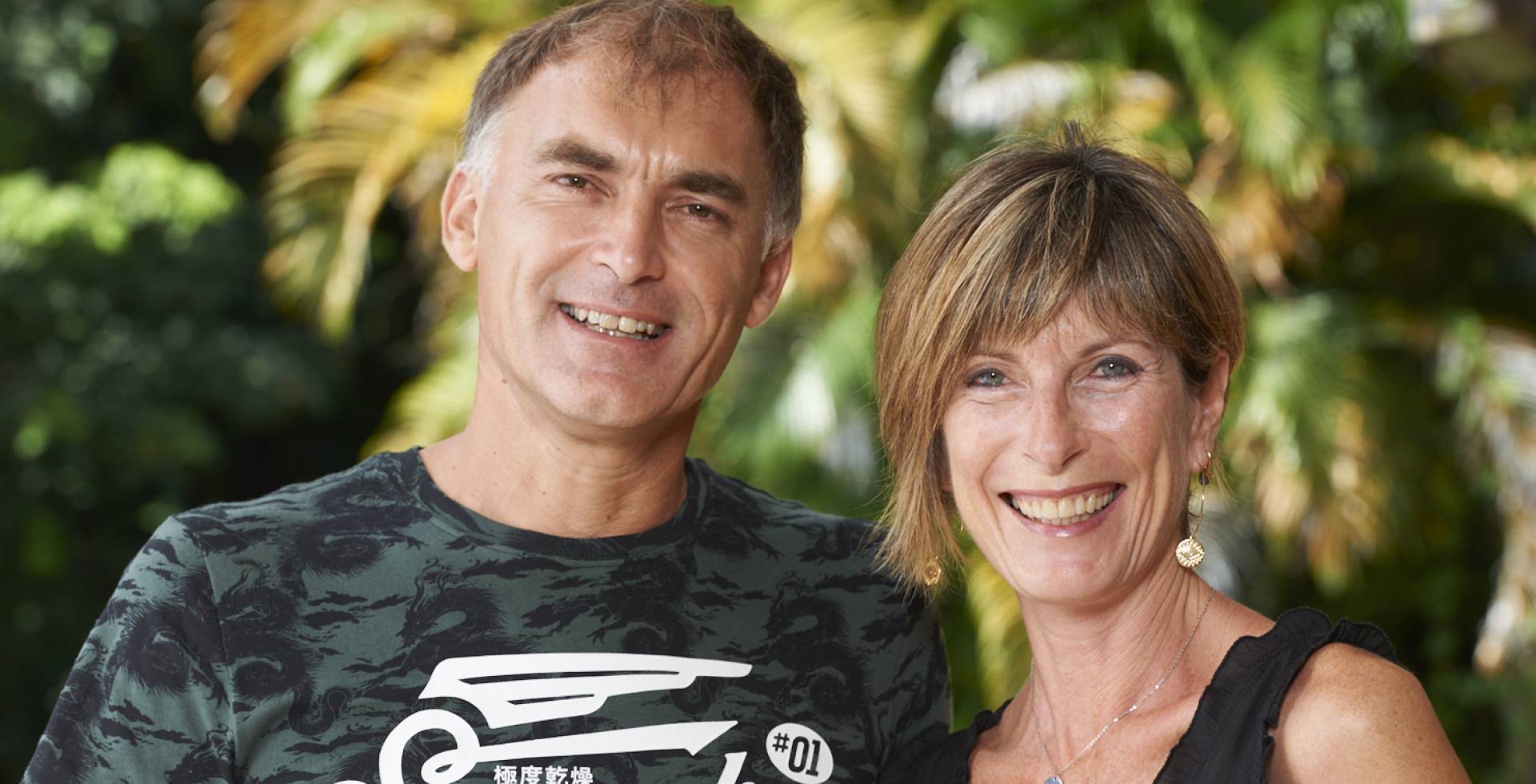 Martine et Alex Durand © L'Ilot Palmier