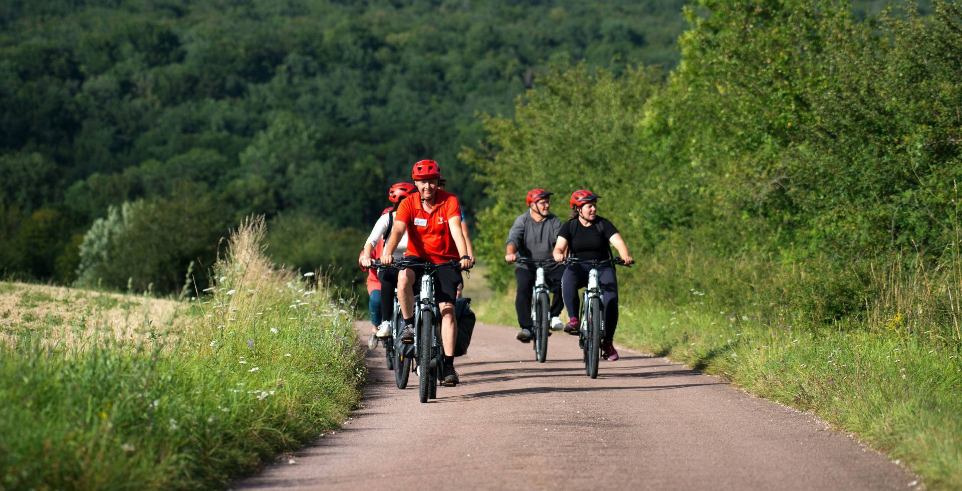 Randonnée à vélo Bure-les-Templiers avec Echappée nature © Céline Lecomte - OFB