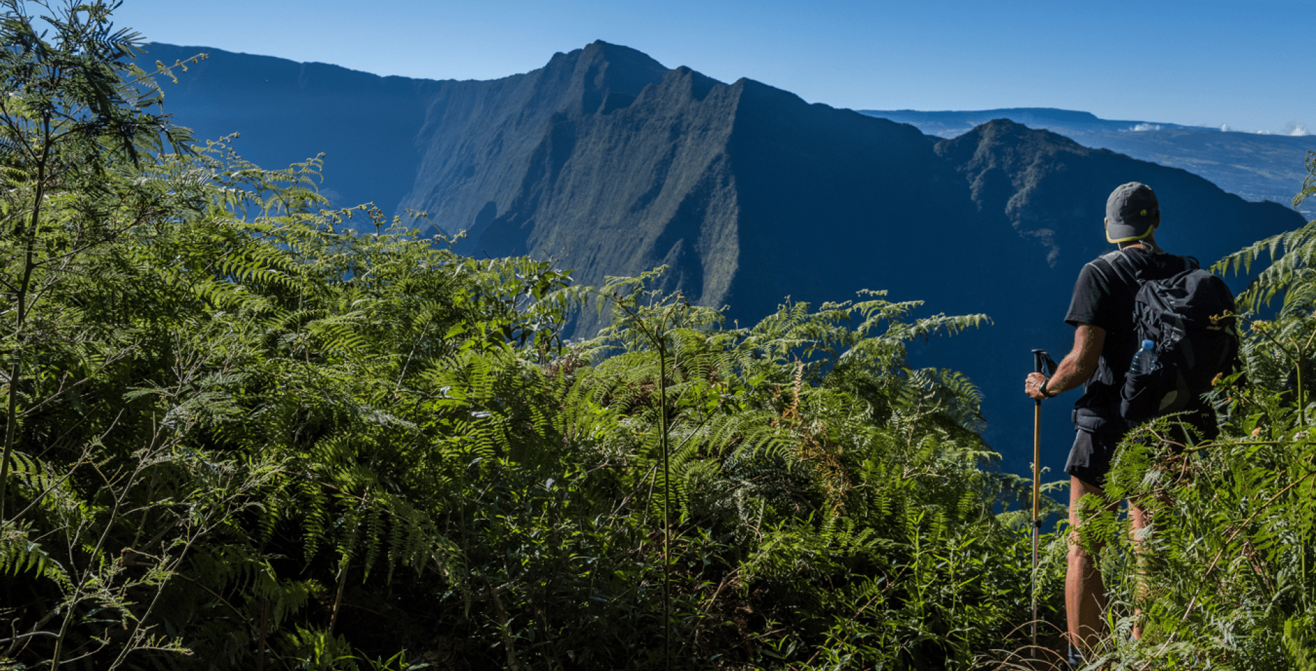 Sortie de découverte Les Makes-Piton Cabri - avec Amandine Pierre © Sébastien Conejero - Parc national de La Réunion