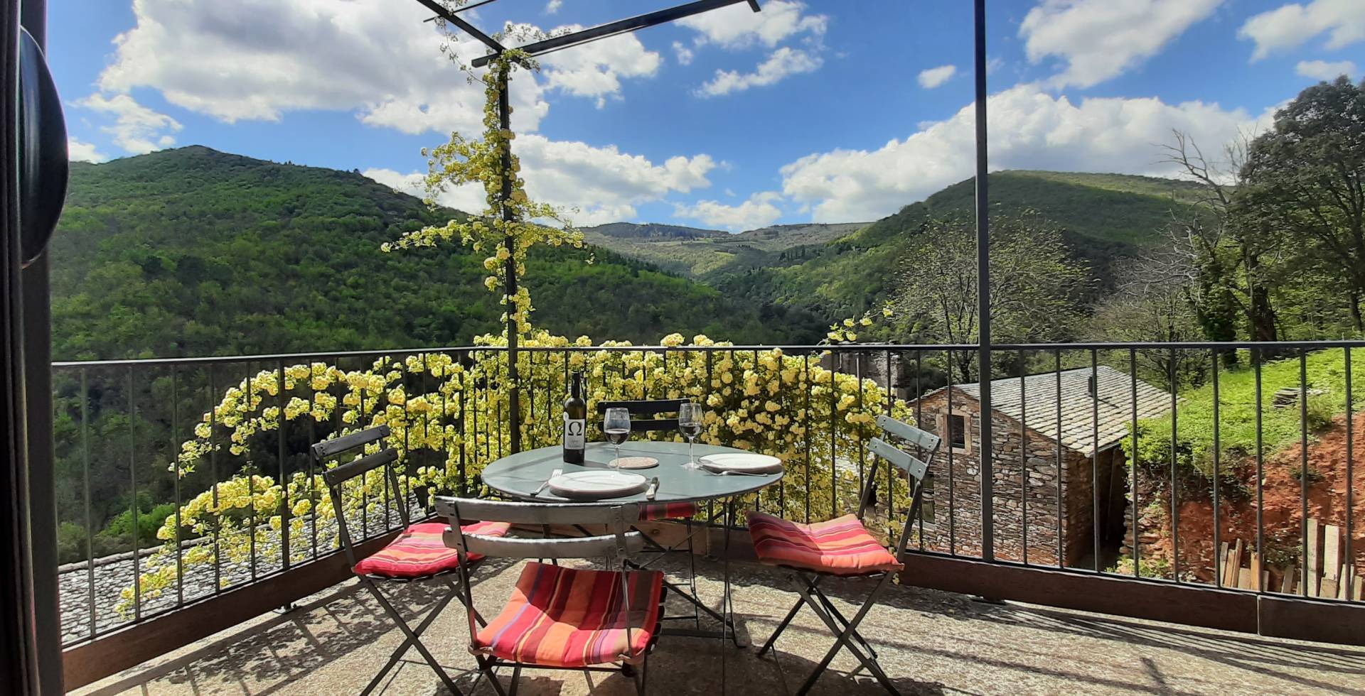 Terrasse © Clos de la Rouvière