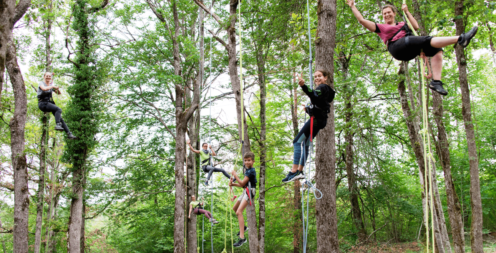 Grimpe dans les arbres-Maison de la Forêt © Céline Lecomte - OFB