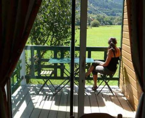 Chalets © Camping Azun nature Chalets © Camping Azun nature