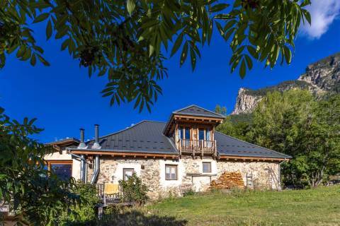 La Ferme de beauté, extérieur © Bertrand Bodin - Parc national des Ecrins