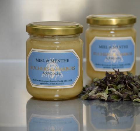 Miel et menthe © Ruchers de Darbois