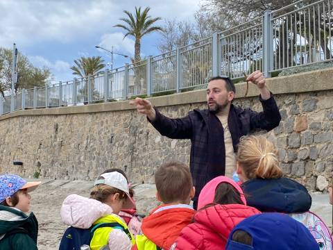 Cédric Larrodé, animation © DR Parc national de Port-Cros