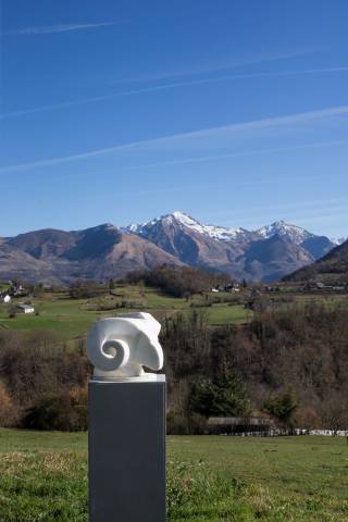 Sculpture Jean-Jacques Abdallah © Christophe Cuenin - Parc national des Pyrénées