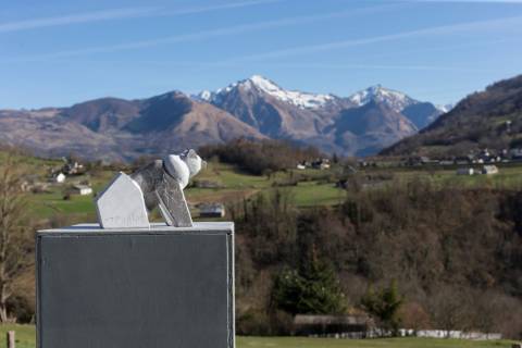 Sculpture Jean-Jacques Abdallah © Christophe Cuenin - Parc national des Pyrénées