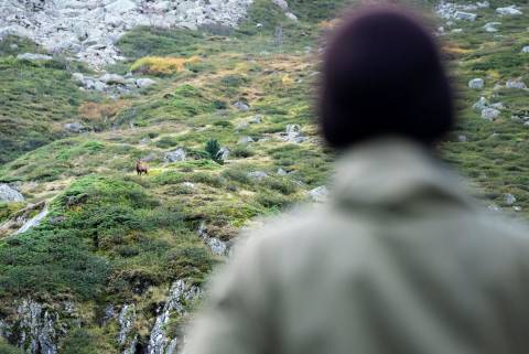 Randonnée photo avec Hadrien Brasseur © Pierre Meyer - AE Médias - Parc national des Pyrénées