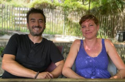 Florian et Lizou Marcon © Charlotte Vandeventer - Parc national des Cévennes