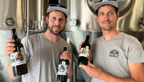 Guillaume Wialle et Jean Escalon © Brasserie Walpine Guillaume Wialle et Jean Escalon © Brasserie Walpine