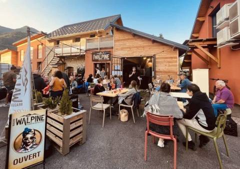 Terrasse © Brasserie Walpine Terrasse © Brasserie Walpine