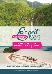 Couverture guide pratique EPN-Guadeloupe, 2022 © DR Parc national de la Guadeloupe