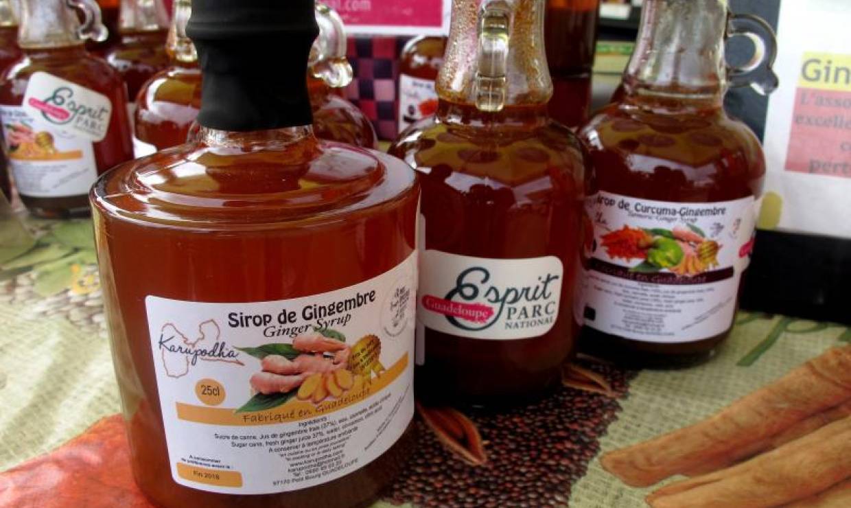 Cur'Caraïbes Sirop de Gingembre