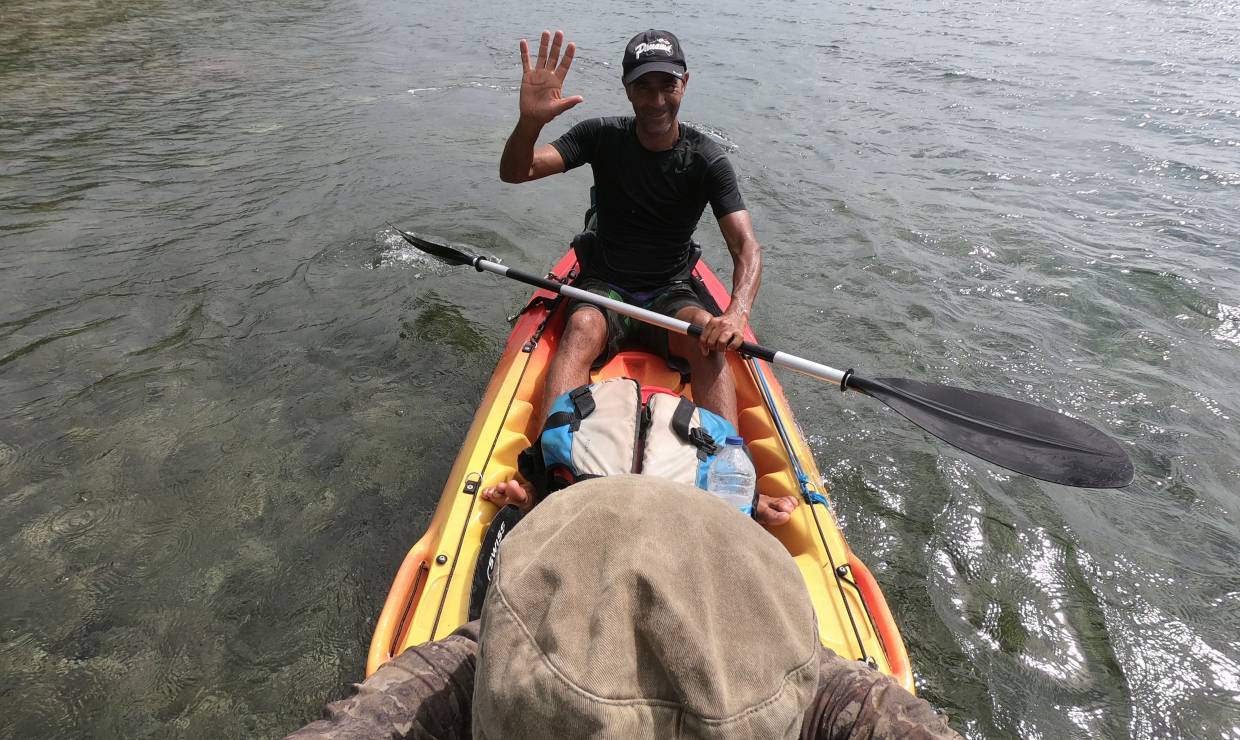 Sortie de découverte du Grand-Cul-de Sac Marin en kayak