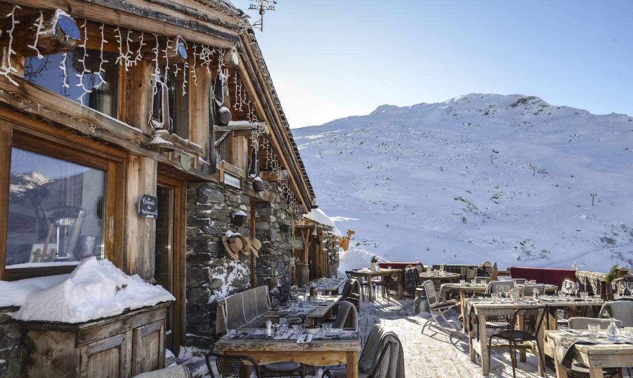Restaurant &quot;Chez Pépé Nicolas&quot; en hiver © Cécile Bouchayer