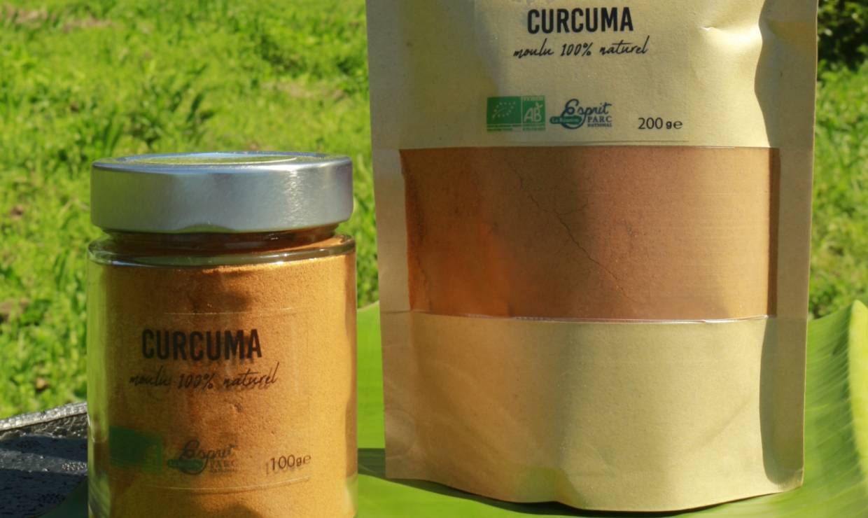 Curcuma en poudre © Domaine de Picasso