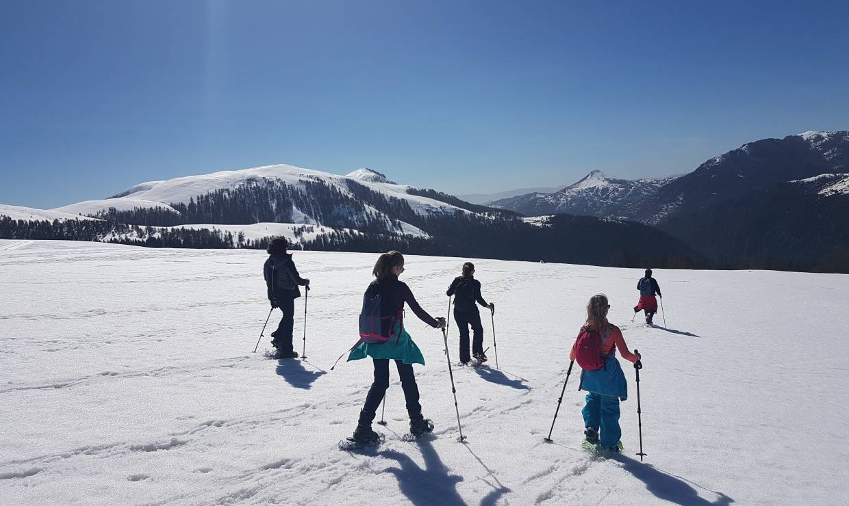 Randonnée raquettes Valberg