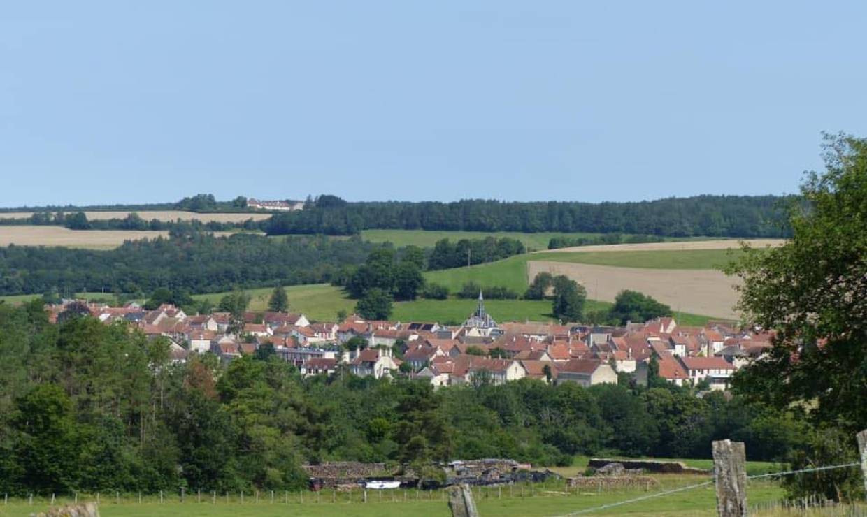 Vue de Recey-sur-Ource © DR Mairie de Recey-sur-Ource