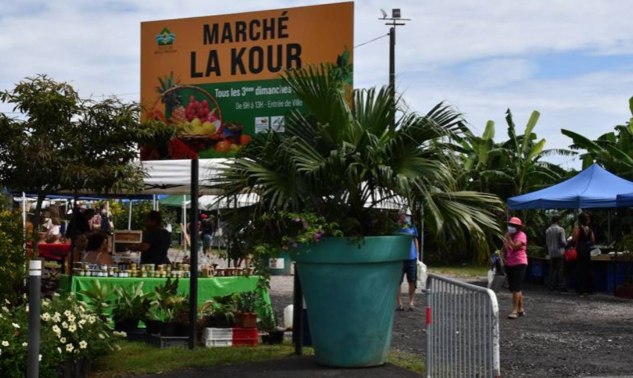 Marché La Kour Bras-Panon © Clicanoo.re