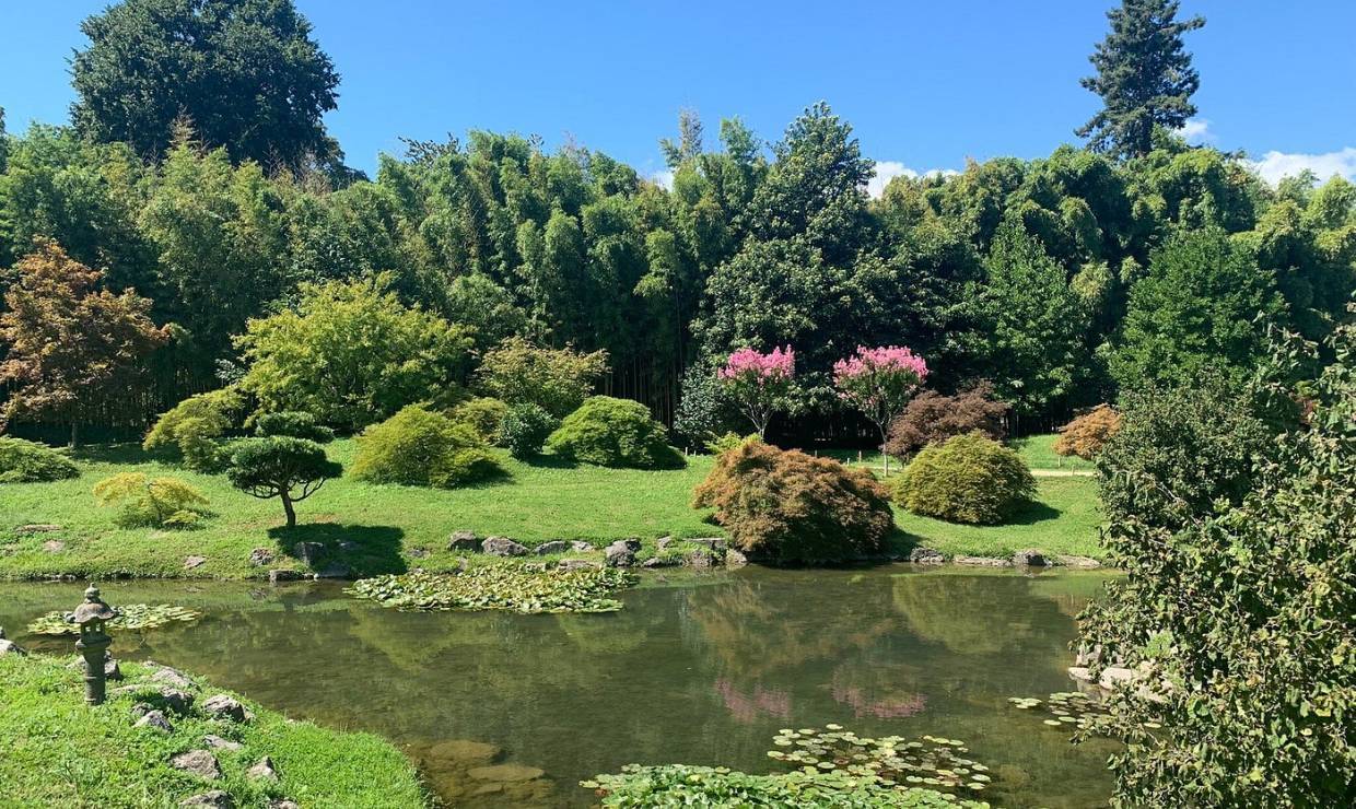 Plan d'eau © La Bambouseraie en Cévennes