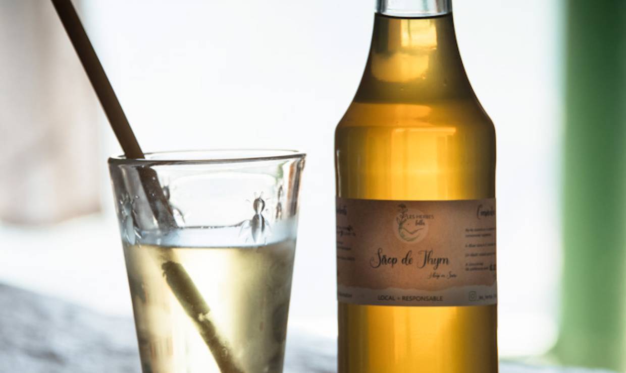 Les Herbes Folles, sirop © Céline Lecomte-OFB