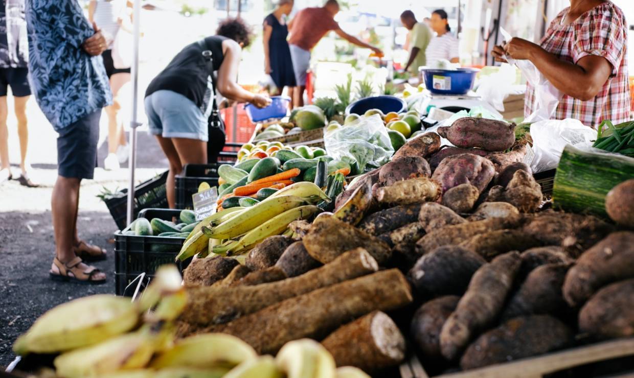 marché de Rivière Sens © odyssea