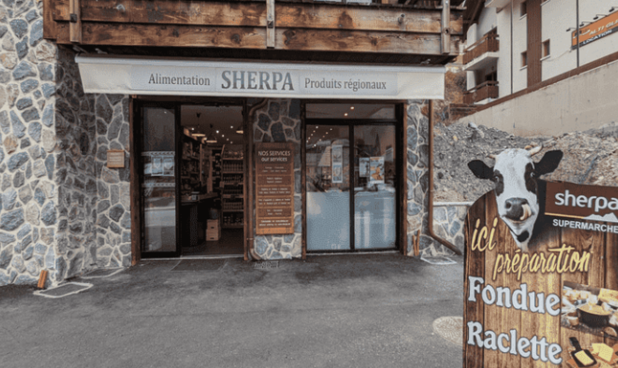 Boutique © Sherpa Supermarché Auron