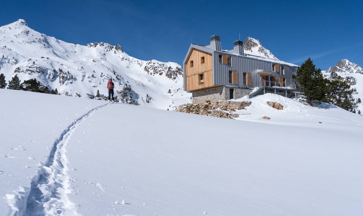 Refuge Campana de Cloutou - P. MEYER - AE Médias - Parc national des Pyrénées