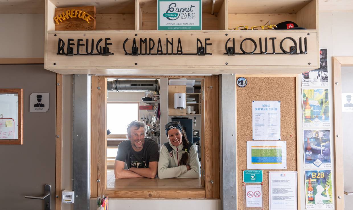 Refuge Campana de Cloutou - P. MEYER - AE Médias - Parc national des Pyrénées