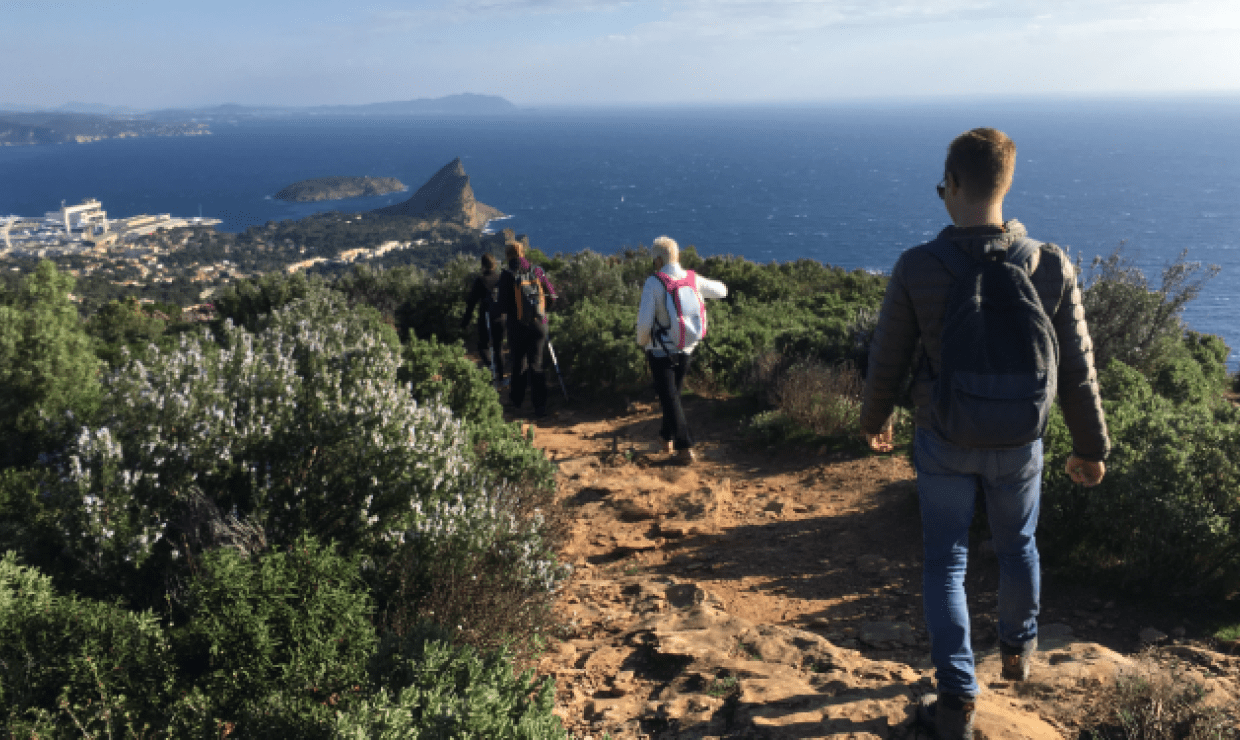 Sortie avec Sébastien Bouchonneau © Sport Santé Nature