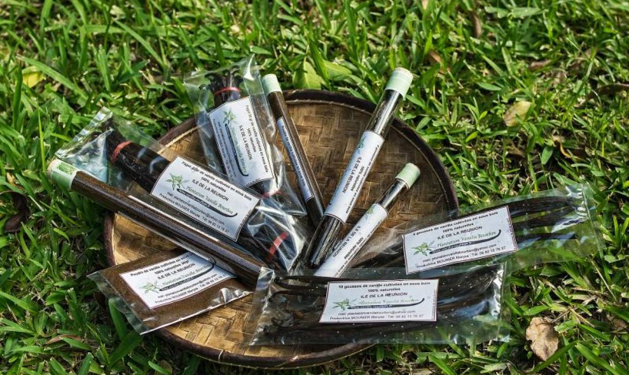 Plantation Vanilla-Bourbon, assortiment © Ile de La Réunion Tourisme