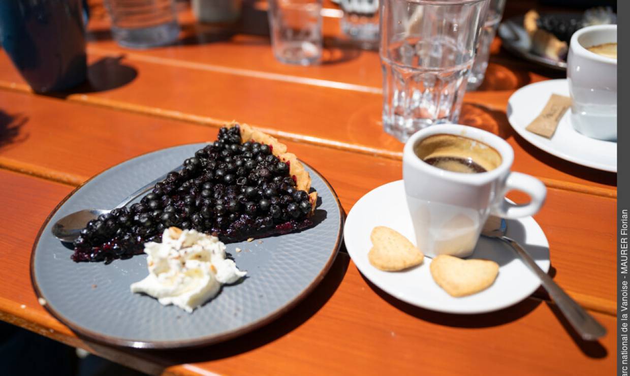 Tarte au Refuge Lac du Lou