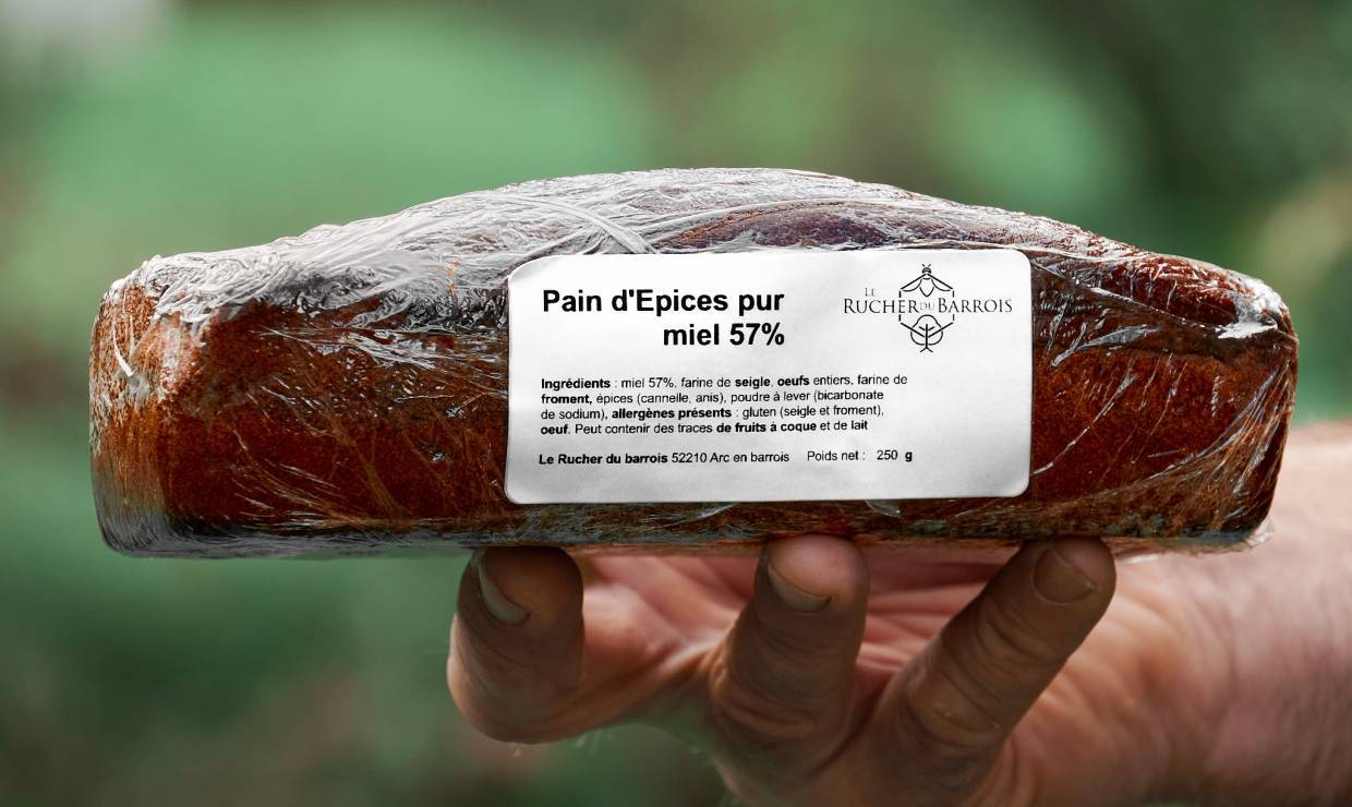 pain d'épices ruchers du barrois