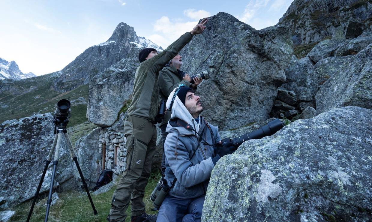Randonnée photo avec Hadrien Brasseur © Pierre Meyer - AE Médias - Parc national des Pyrénées