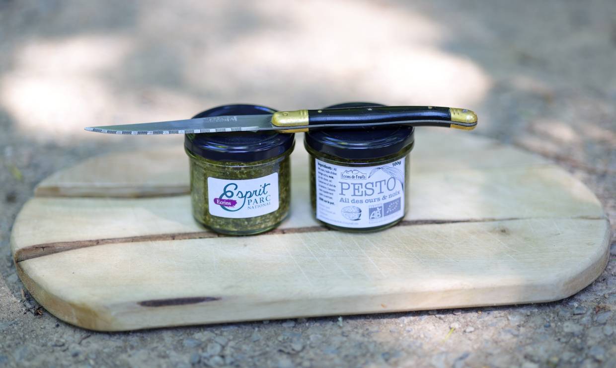 Écrins de Fruits - Pesto ail des ours et noix