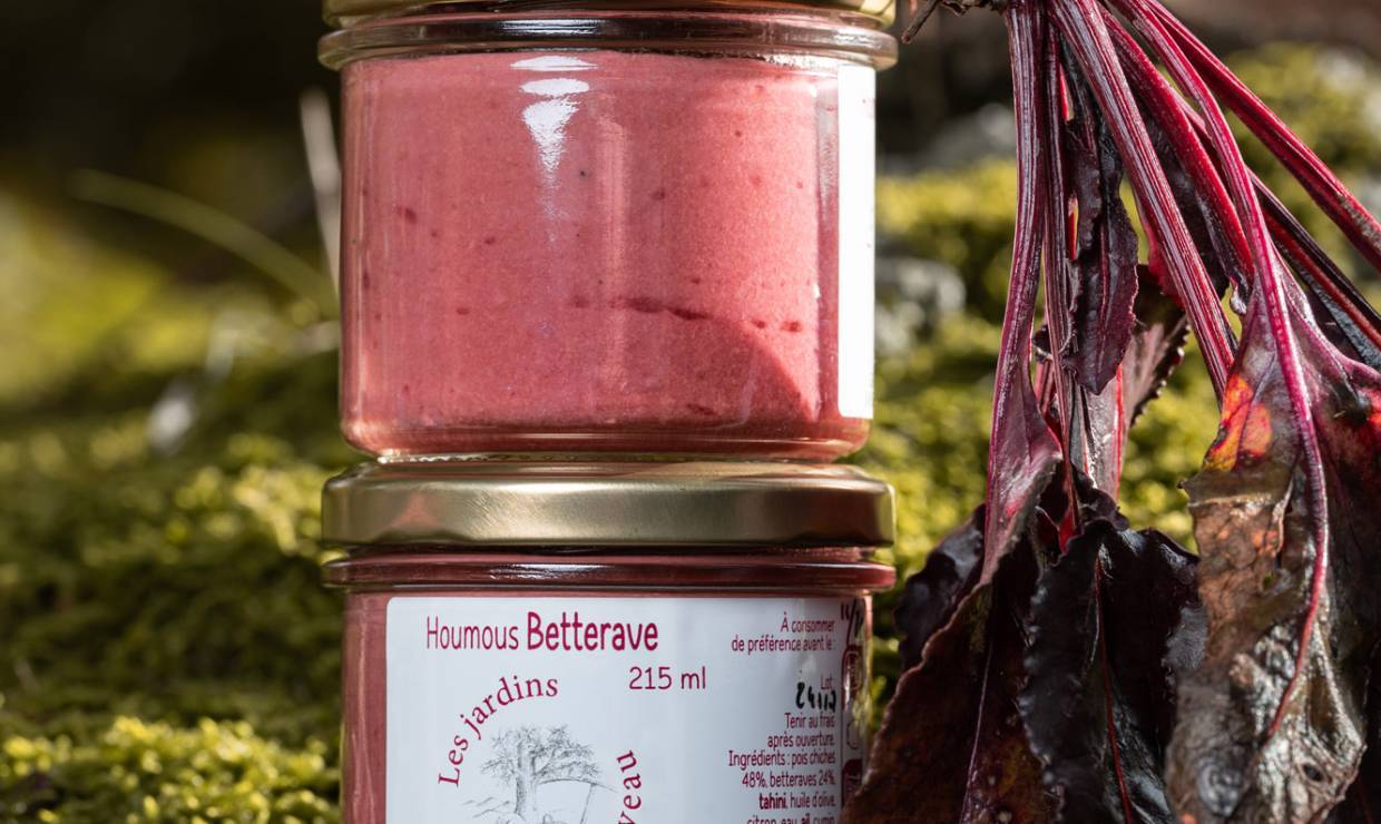 Houmous-betterave