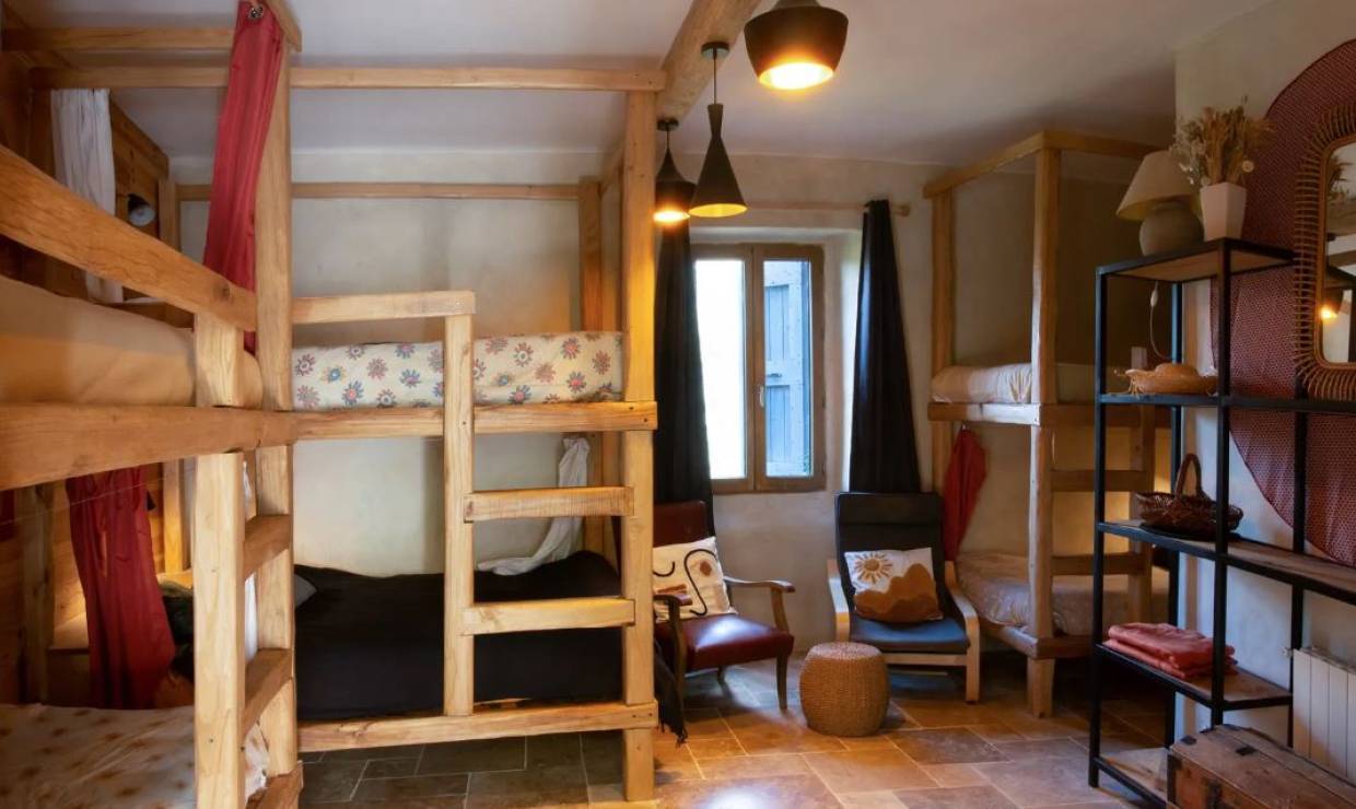 Le Cambon, chambre gîte d'étape © Cévennes Tourisme