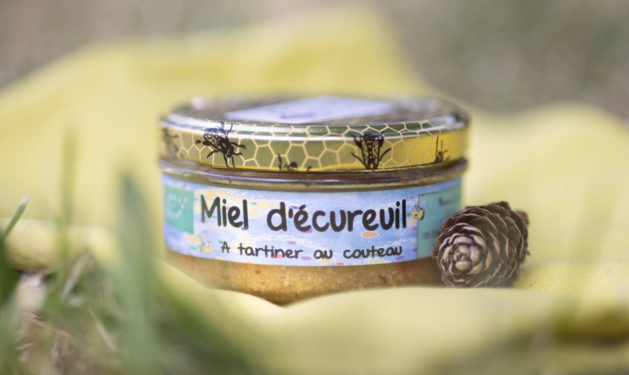 Miellerie du Lauzet, miel d'écureuil