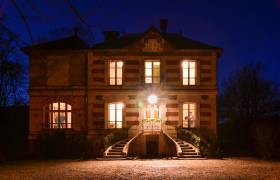 Villas du Parc en Bourgogne la nuit