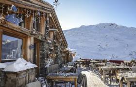 Restaurant &amp;quot;Chez Pépé Nicolas&amp;quot; en hiver © Cécile Bouchayer