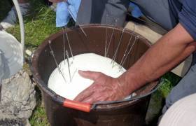 Randonnée fabrication de fromage