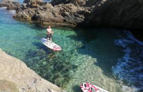 Sortie en Stand up paddle à Porquerolles