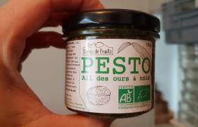 Ecrins de fruits : Pesto d'ail des ours